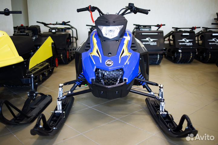 Снегоход Stels Капитан S150 (синий)