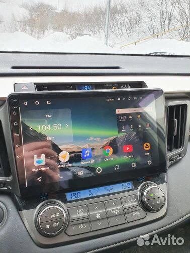 Штатная магнитола Toyota RAV4 Android