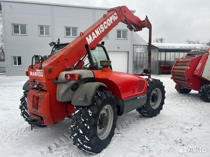 Телескопический погрузчик Manitou MLT 633-120, 2001