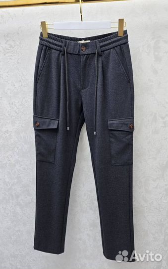 Брюки карго мужские Brunello Cucinelli