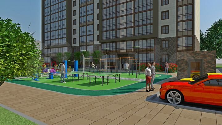 3-к. квартира, 81,7 м², 6/10 эт.