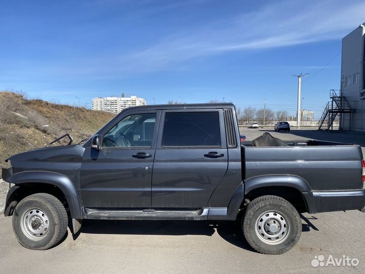 УАЗ Pickup 2.7 МТ, 2023, битый, 25 000 км