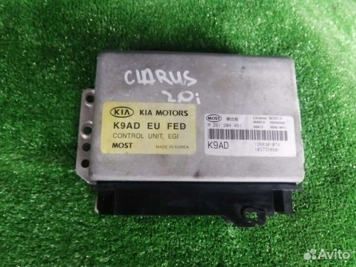 Блок управления двигателем M261204491 Kia Clarus 2