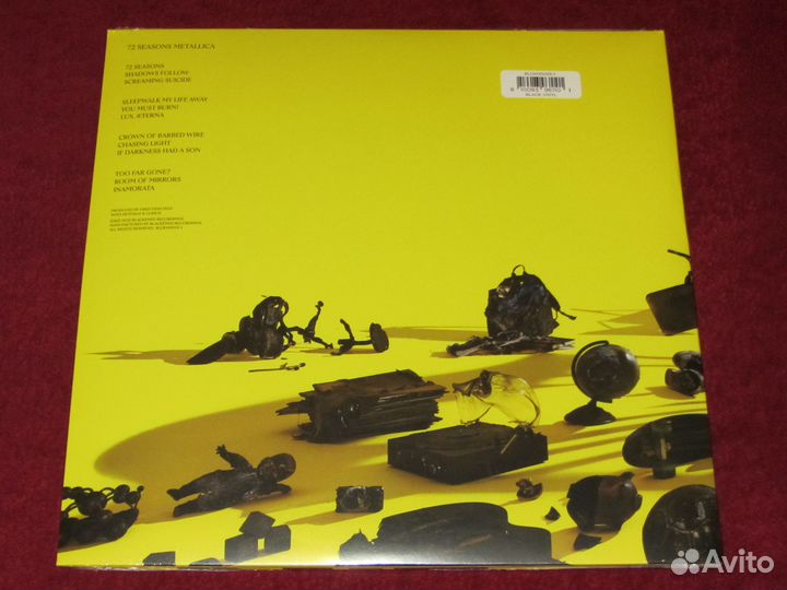 Metallica –72 Seasons 2023 USA black vinyl sealed