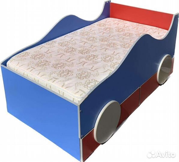 Детская кровать от 3 лет с матрасом бу