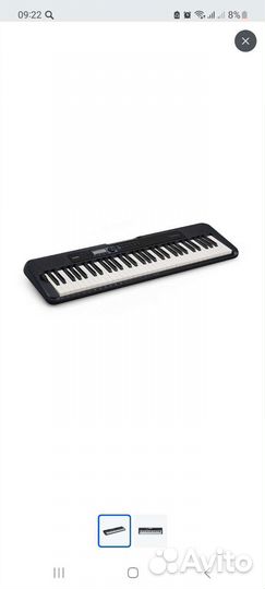 Синтезатор casiotone ct-s300