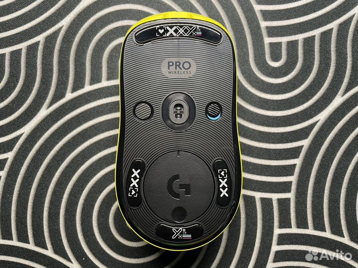 Logitech g pro wireless yellow