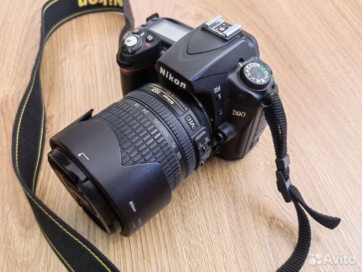 Комплект с зеркальной камерой Nikon d90