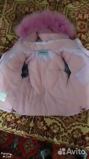 Пуховик для девочки