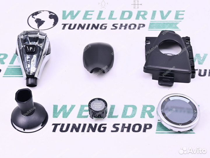 Ручка кпп хрусталь BMW 3 F30 F31 с М лого EVO