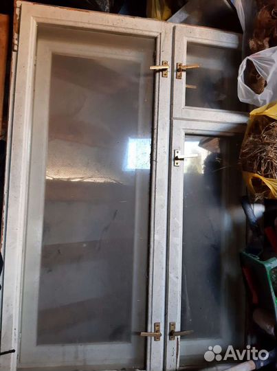 Деревянное окно бу