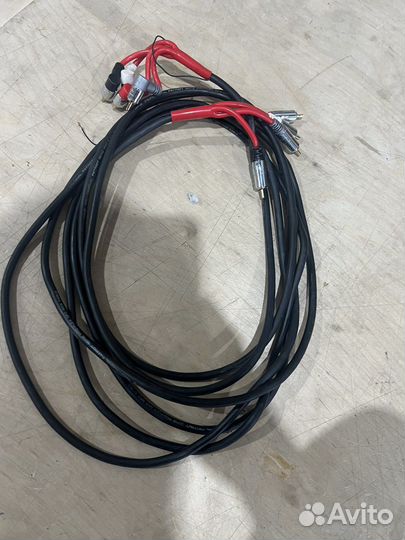 Межблочный кабель 4 rca+2rca