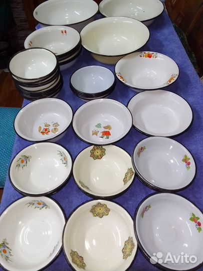 Посуда эмалированная СССР