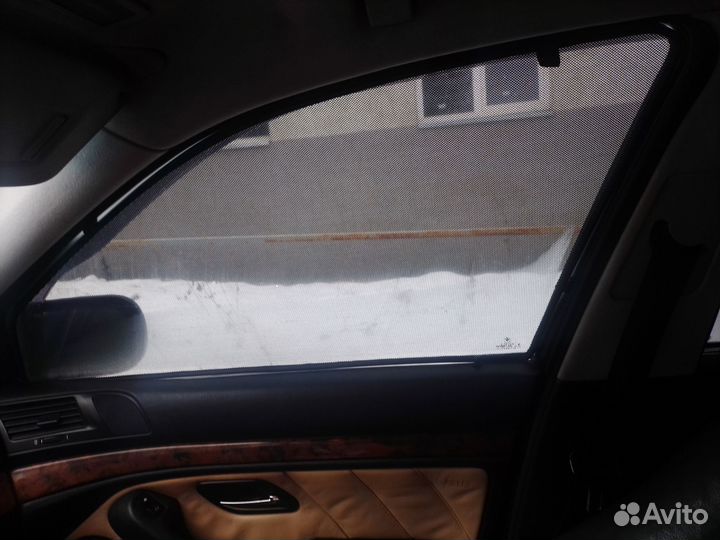 Каркасные шторки съëмные BMW E39