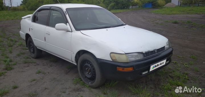 Toyota Corolla 1.3 AT, 1993, 450 000 км