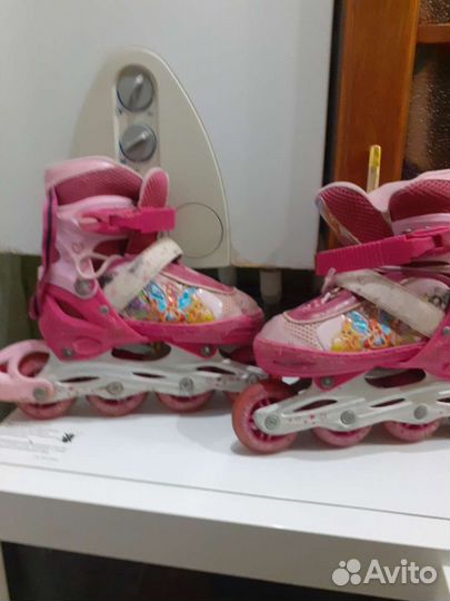 Ролики раздвижные м 28-32