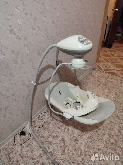 Детские электронные качели для новорожденных