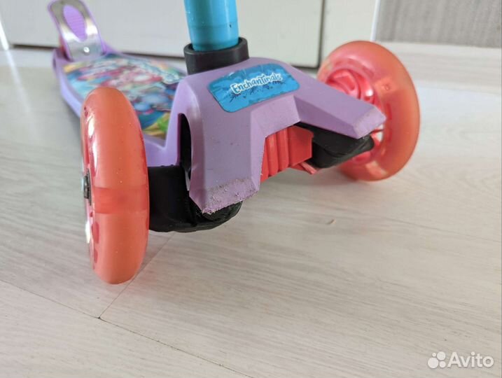 Самокат детский трехколесный бу