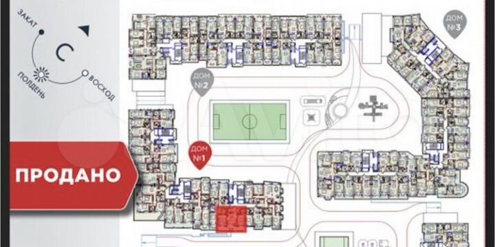 2-к. квартира, 83,5 м², 3/11 эт.