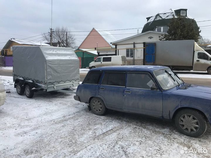 Двухосный бортовой прицеп мзса 817731 исп.022