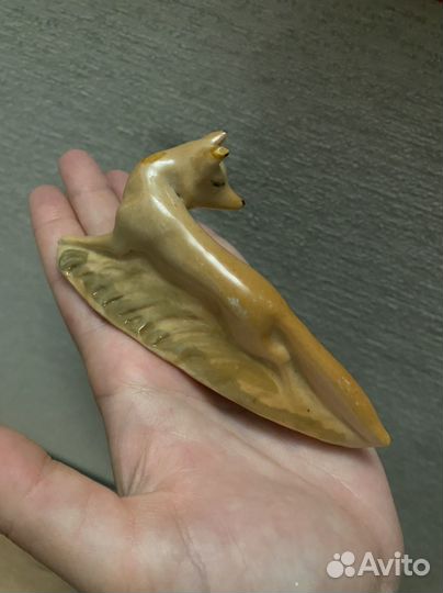 Статуэтка фарфор СССР лиса