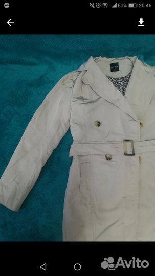 Плащ, тренч новый
