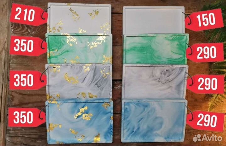 Поднос из гипса