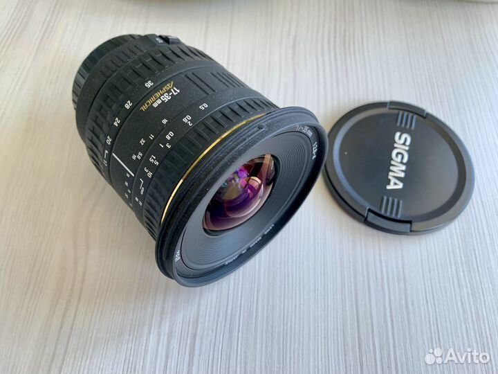 Объектив Sigma EX 17-35 2.8-4.0 Canon EF