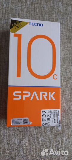 TECNO Spark 10c, 4/64 ГБ