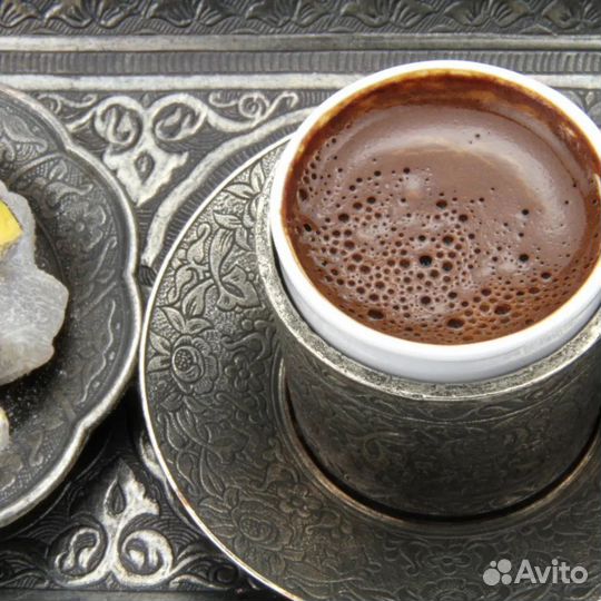 Кофе натуральный черный молотый kurukahveci mehmet