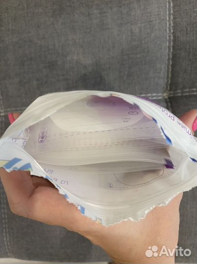 Мамские нужности: пакеты 12 шт, пеленки