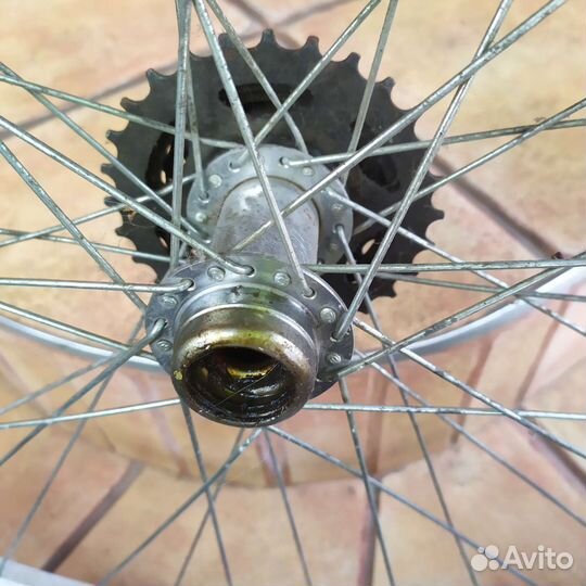 Велоколесо с кассетой