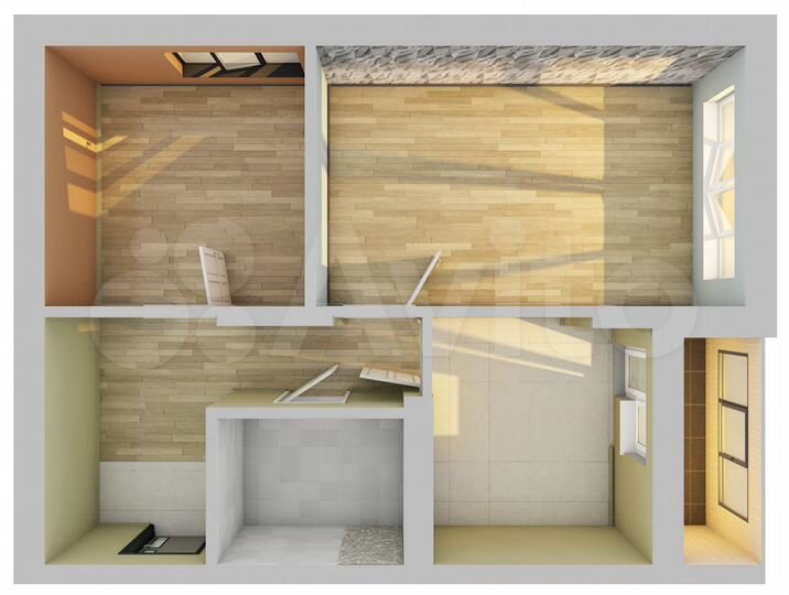 2-к. квартира, 52,5 м², 18/25 эт.