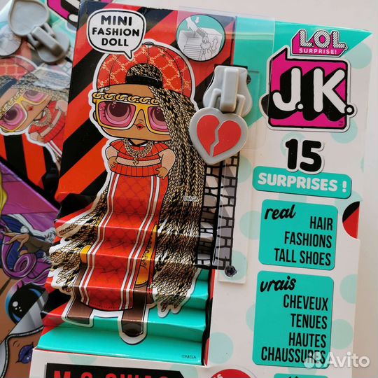 Куклы LOL Surprise OMG Queens doll, J.K. Mini doll