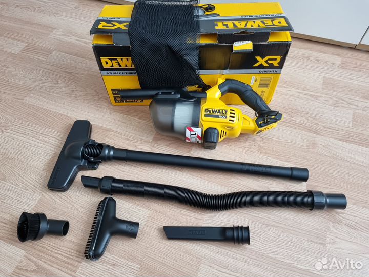 Аккумуляторный пылесос dewalt dcv501ln