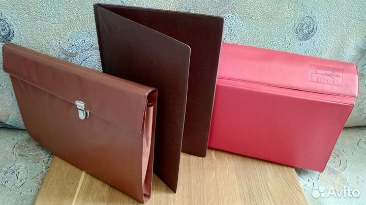 Ретро папки для документов и бумаг-ссср 1970-80гг