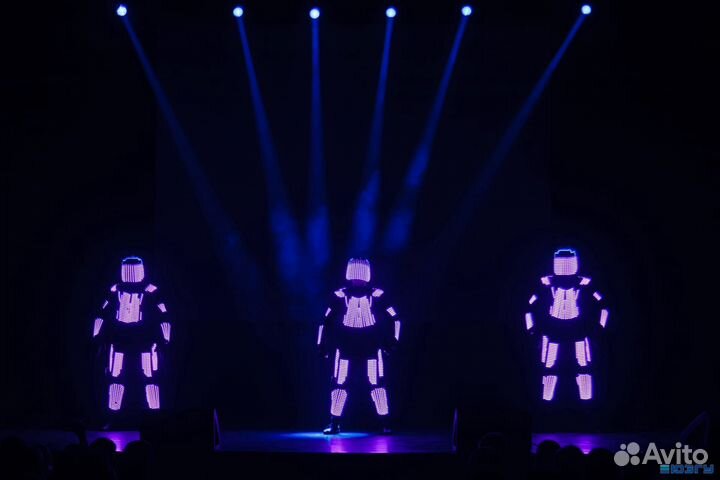 Световое пиксельное шоу