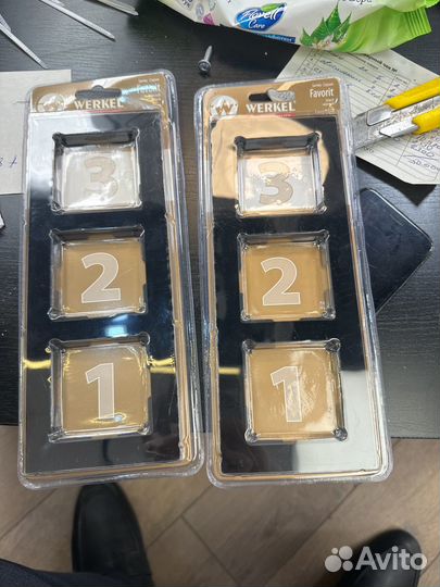 Рамка на 3 поста Werkel черный a031799