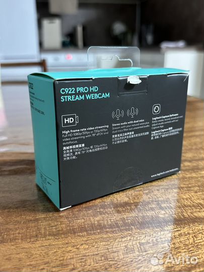 Веб-камера logitech c922