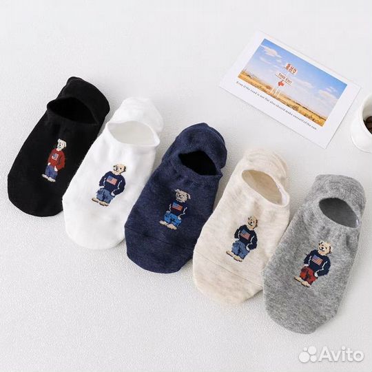 Носки следки 35-43 Polo Ralph