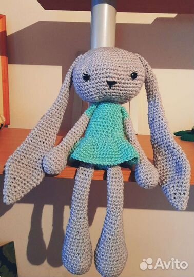 Вязаные игрушки ручной работы