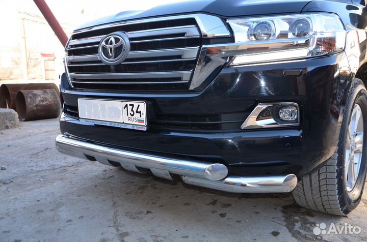 Защита передняя Toyota Land Cruiser 200 2015(G)