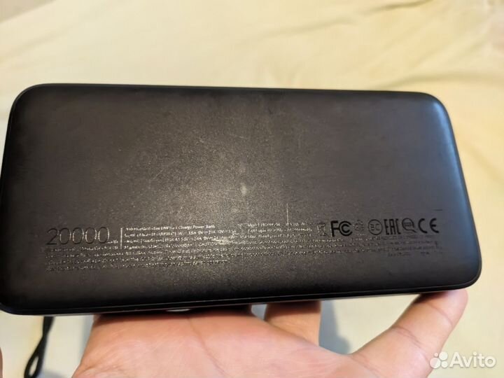 Xiaomi redmi power bank fast charge 20000