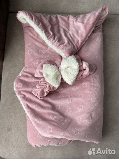 Конверт на выписку для девочки осень - весна