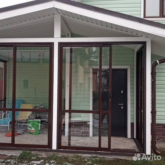 Пластиковые окна в дом с установкой