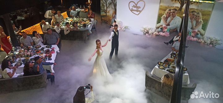 Тяжёлый дым. Холодные фонтаны. Спецэффекты