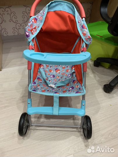 Коляска кукольная