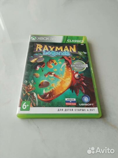 Игра Rayman Legends Xbox 360 диск