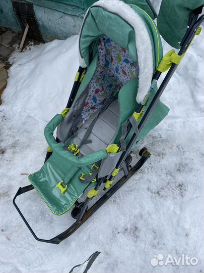 Коляска санки Nika