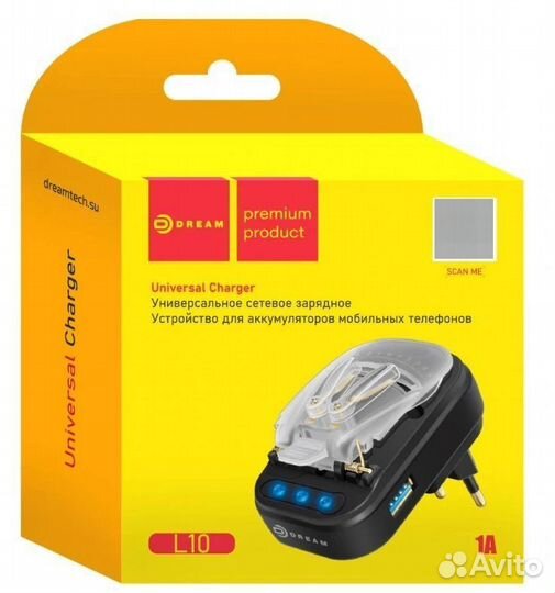 З/У универсальное лягушка dream L10 1USB